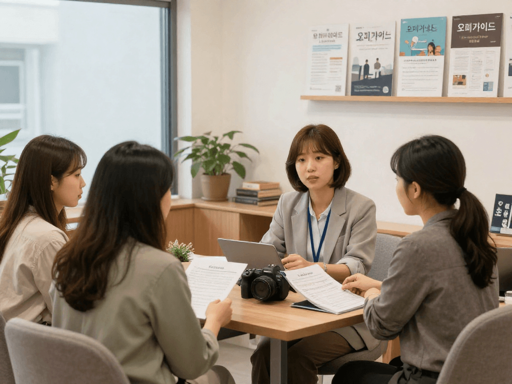 Trusted 오피가이드 services in local community, professional 상담원 consulting clients.