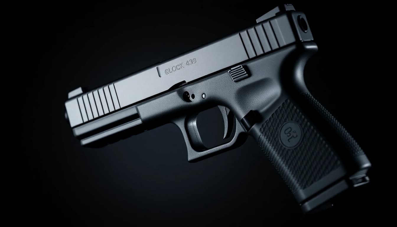 Examine the Glock 43X MOS, highlighting its innovative design and features.