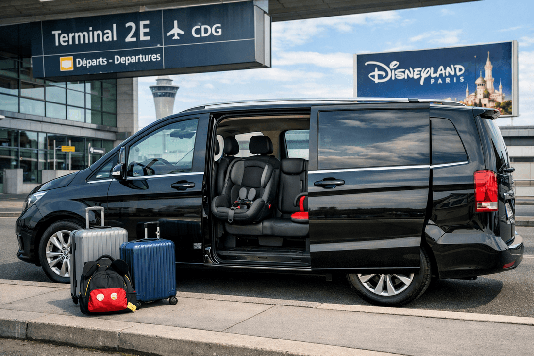Taxi from Paris Airport to Disneyland – Stress-Free Family Transfers