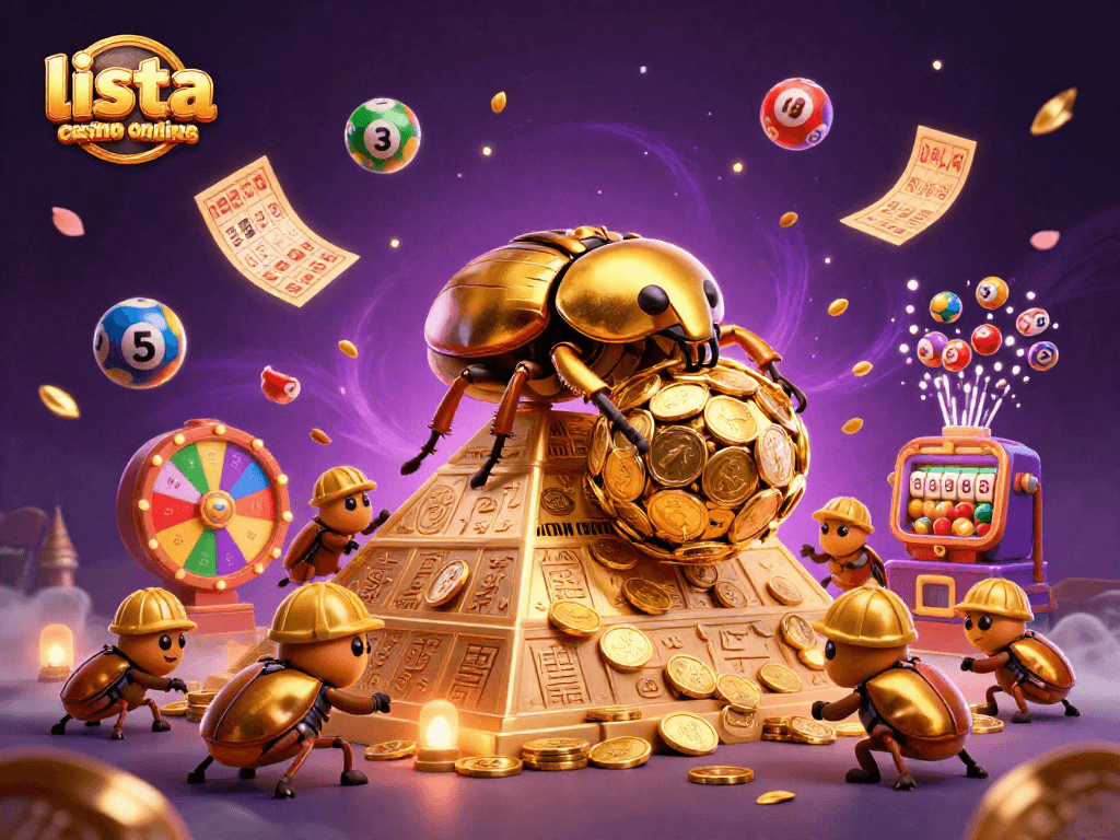 Gioca con la lista casino online non AAMS mentre i coleotteri d'oro rotolano monete e lotterie.