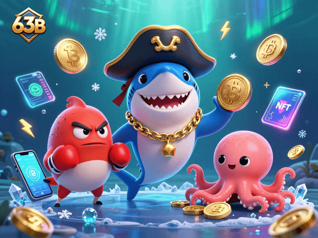 Jogue com 63B e descubra as propostas de jogos em um universo encantado de moedas e criaturas.