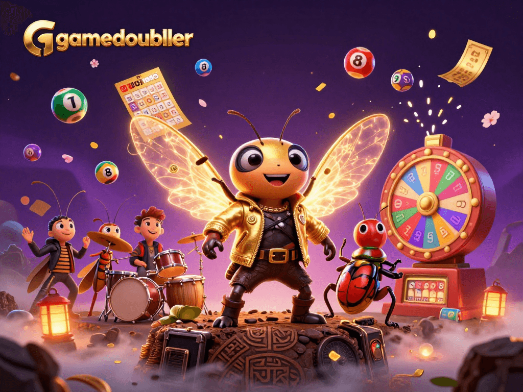 Experience thrilling fun with gamedoubler's vibrant lottery scene showcasing dynamic elements.