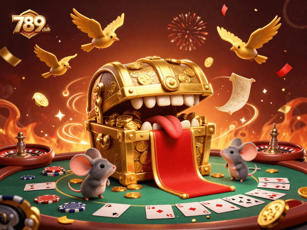 Experience thrilling gameplay at 789club with vibrant 3D casino atmosphere.