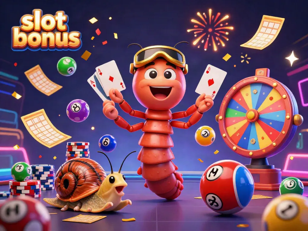 Experience winning strategies with slot bonus features in a vibrant casino scene.