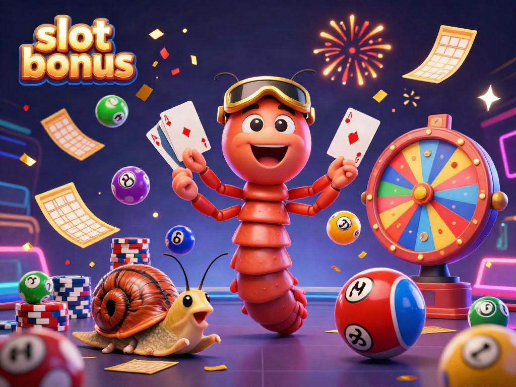Experience winning strategies with slot bonus features in a vibrant casino scene.