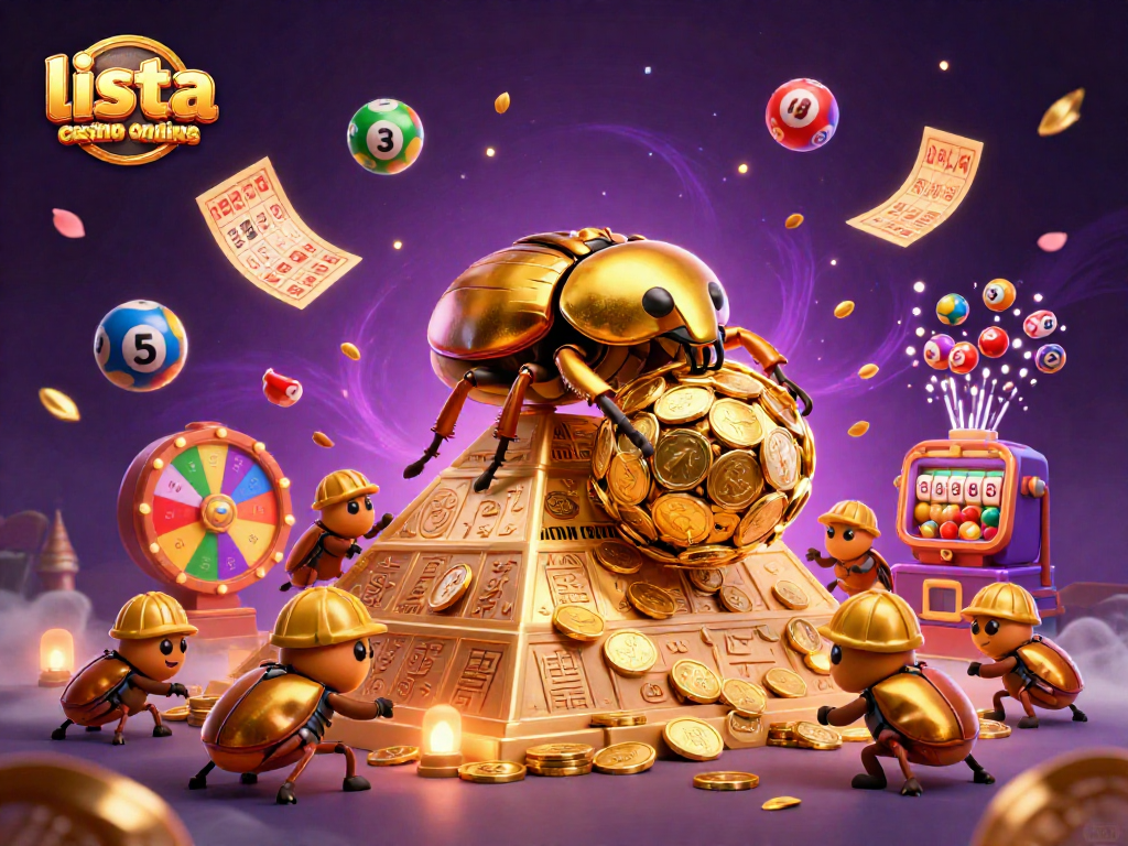 Gioca con la lista casino online non AAMS mentre i coleotteri d'oro rotolano monete e lotterie.