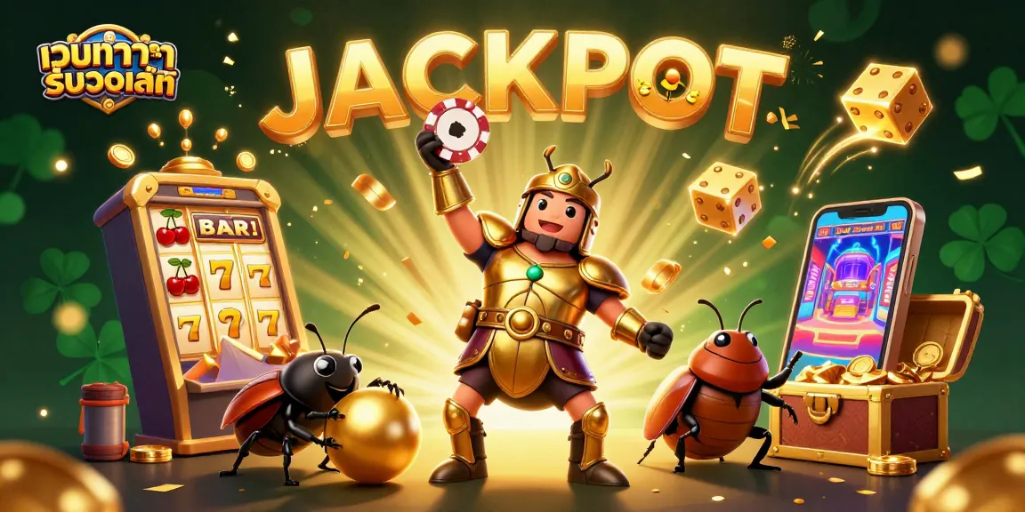 Experience thrilling wins with เว็บบาคาร่ารับวอเลท in this vibrant 3D casino scene showcasing action and excitement.