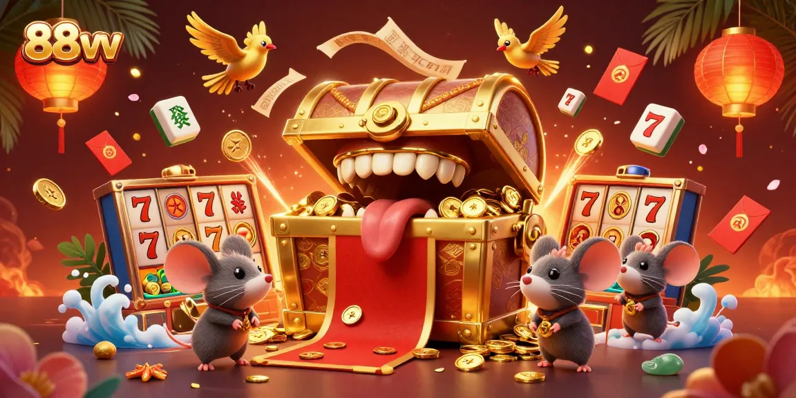 Engage with 88vv's thrilling slot adventure featuring golden treasures and vibrant game elements.