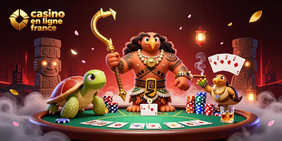 Vivez l'adrénaline du casino en ligne France avec des personnages et éléments de jeux captivants.