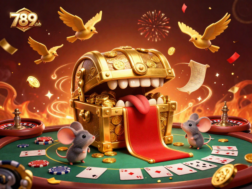 Experience thrilling gameplay at 789club with vibrant 3D casino atmosphere.