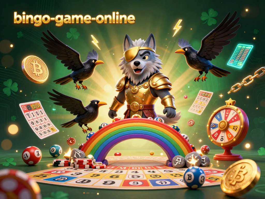 Engage in jackpot bingo excitement at bingo-game-online with vibrant bingo cards and a prize wheel!