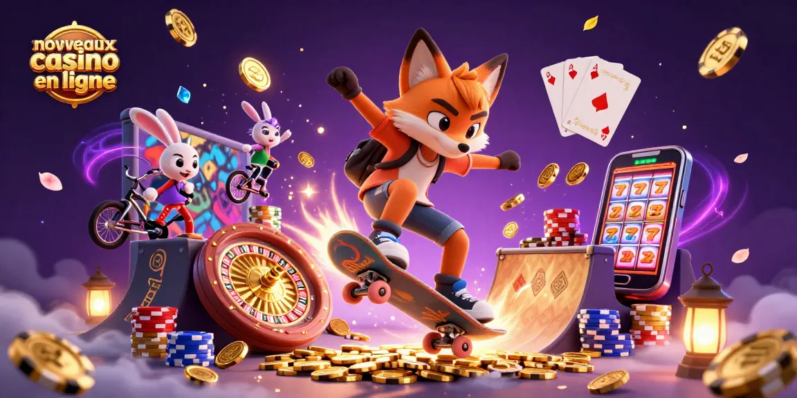 Action palpitante avec des personnages animés dans un nouveau casino en ligne !