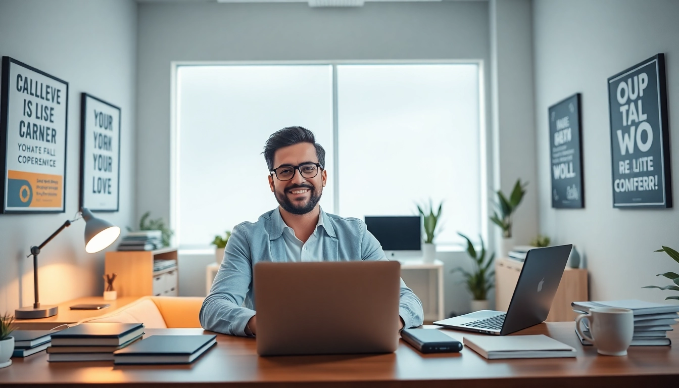 Securing your ideal career with a professional office environment and modern tools.