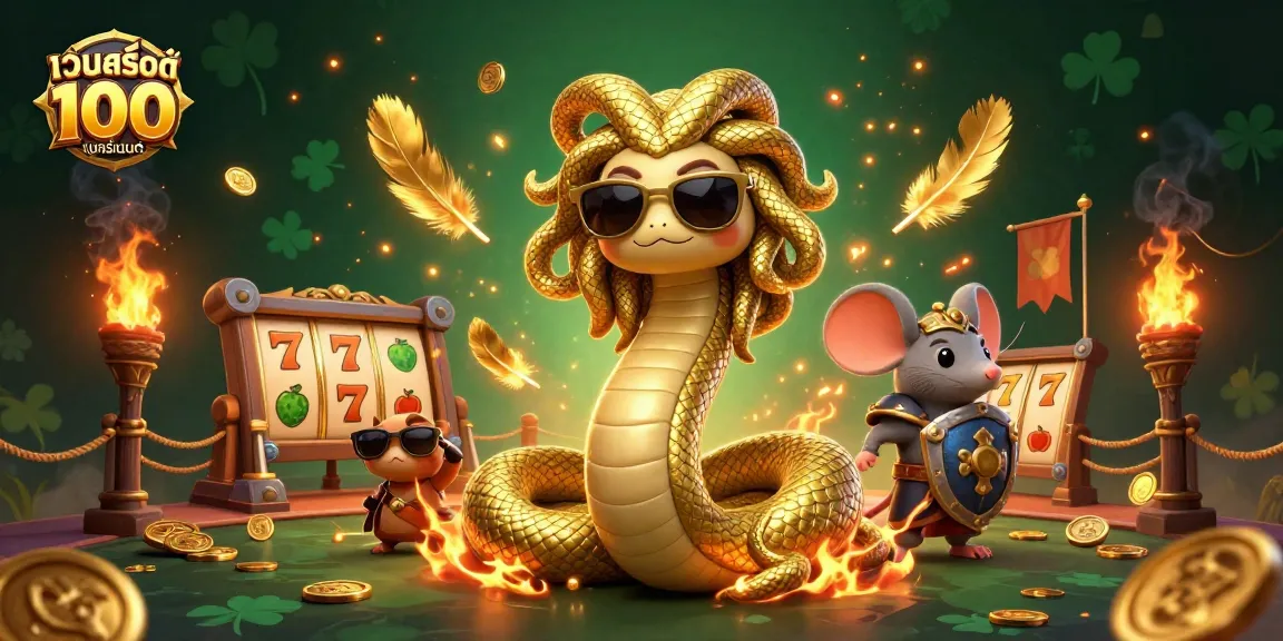 Spin the reels with เว็บสล็อต แท้ 100 เปอร์เซ็นต์ amidst golden tokens and dynamic slot symbols.