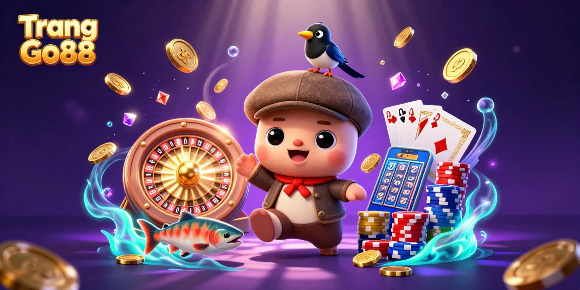 Win big with the exciting games at Trang Go88 featuring dazzling coins and casino elements.