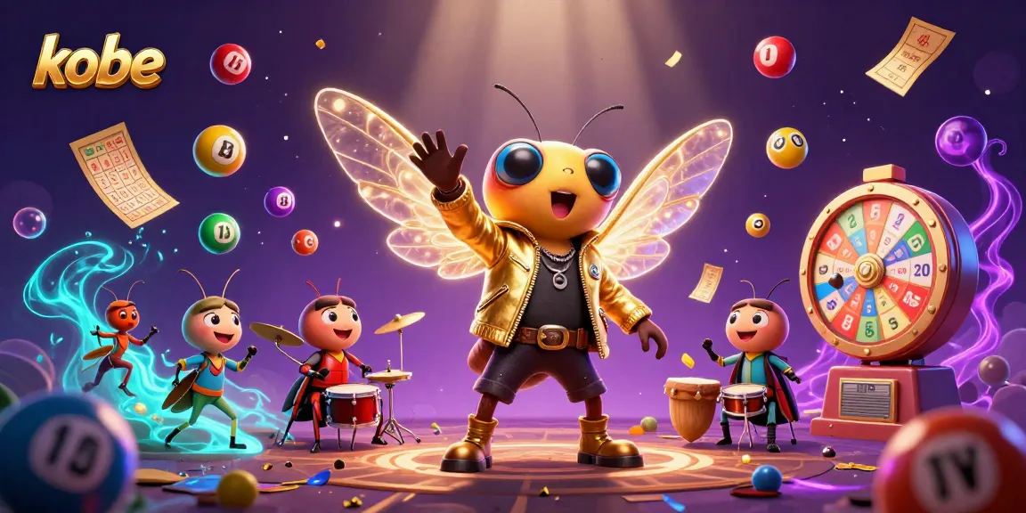Play the kobe lottery with vibrant themes and energetic characters in a festive atmosphere.
