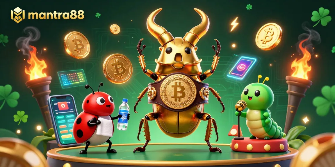 Engage in thrilling crypto-gambling with mantra88 featuring vibrant 3D characters and elements