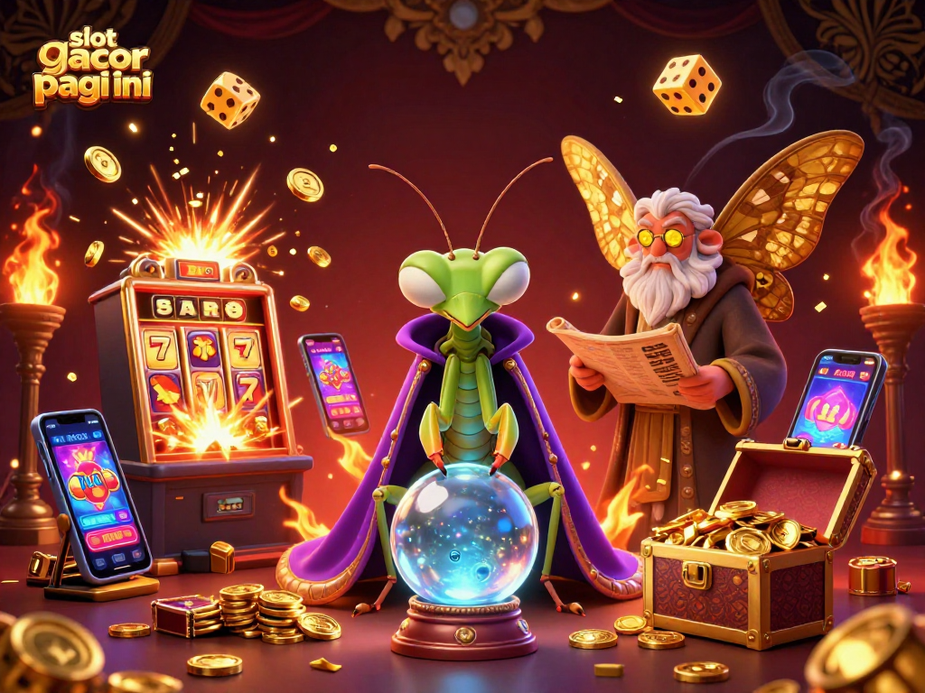 Experience the excitement of slot gacor pagi ini with vibrant, dynamic casino visuals.