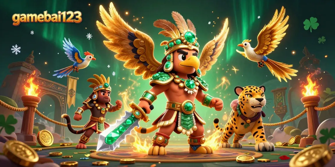 Experience thrilling wins with gamebai123 in a vibrant casino scene filled with action and excitement.