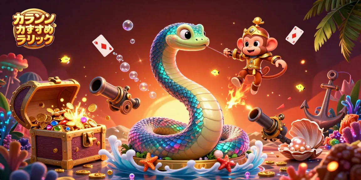 オンラインカジノおすすめランキングで楽しむスリリングなカジノゲームのアートワーク。
