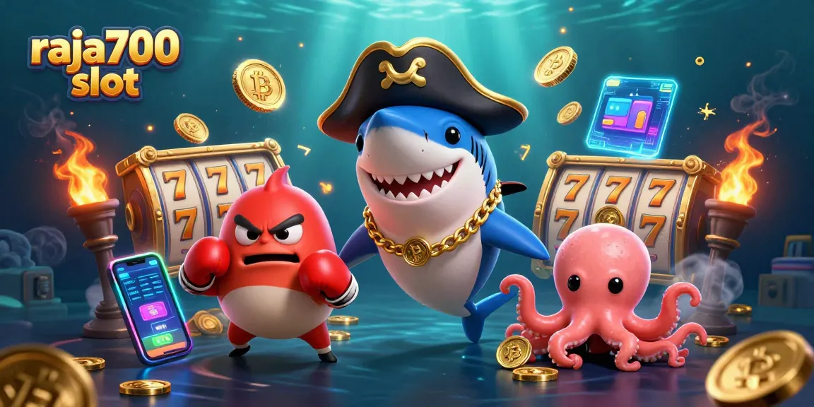 Mainkan raja700 slot dengan simbol keberuntungan dan uang emas di dunia 3D yang mengasyikkan.