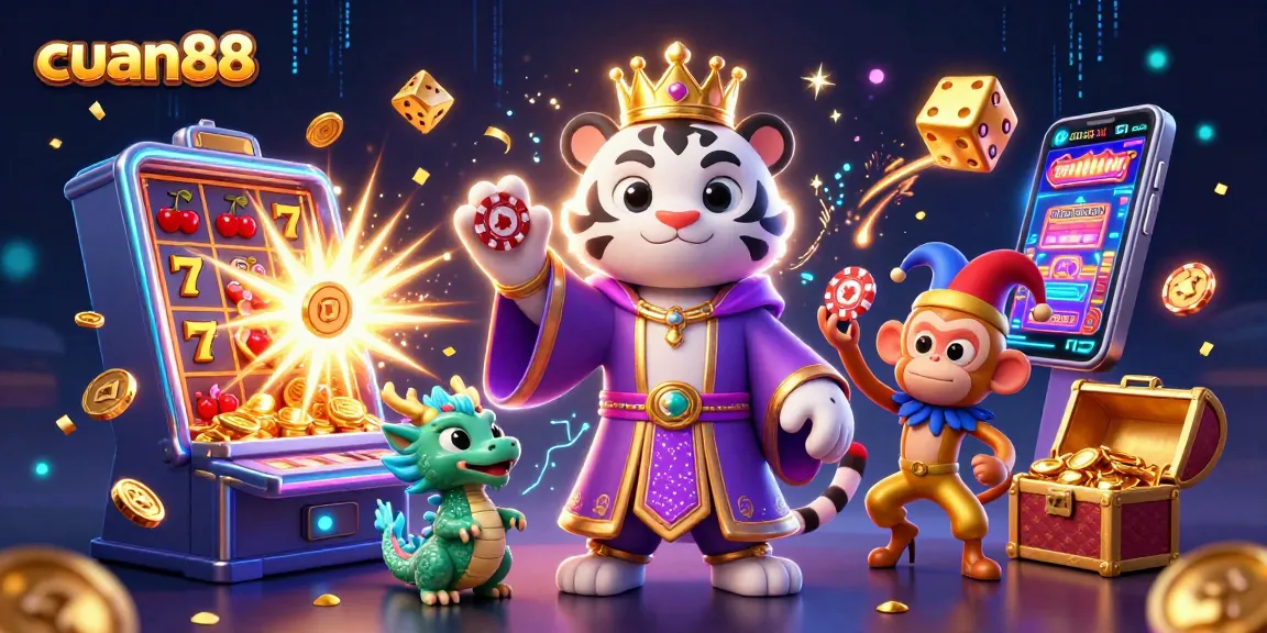 Memperoleh kemenangan di cuan88 dengan permainan slot 3D yang mengesankan dan penuh warna.