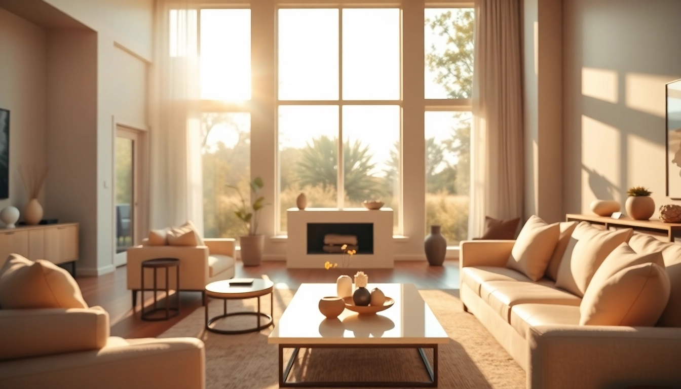 Real Estate Photographer capturing professional images of a stylish home interior with natural light.