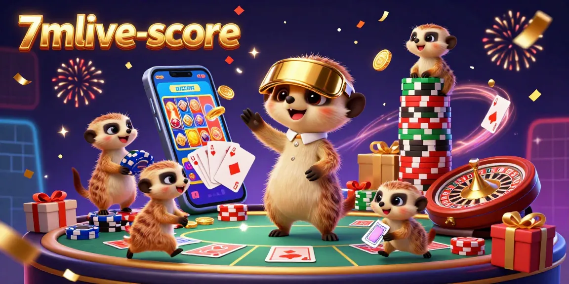 Join the meerkats at 7mlive-score as they master the online casino scene in colorful 3D action.