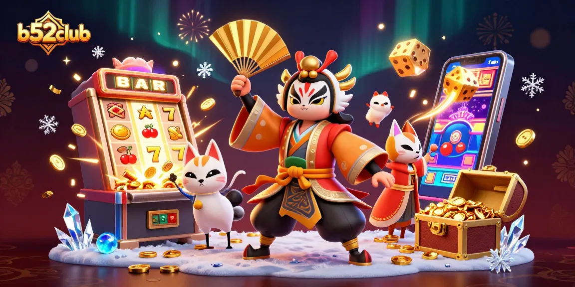 Enjoy exhilarating casino action at b52club with vibrant slots and dynamic 3D visuals.