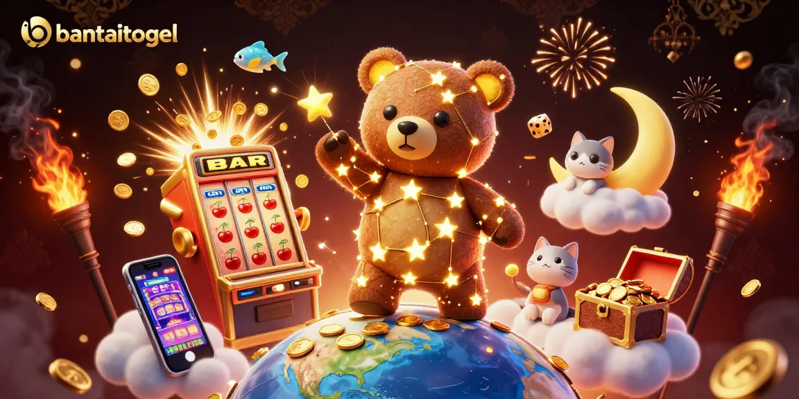 bantaitogel ciptakan keseruan dengan jackpot dan simbol slot dalam gambar ilustrasi kasino
