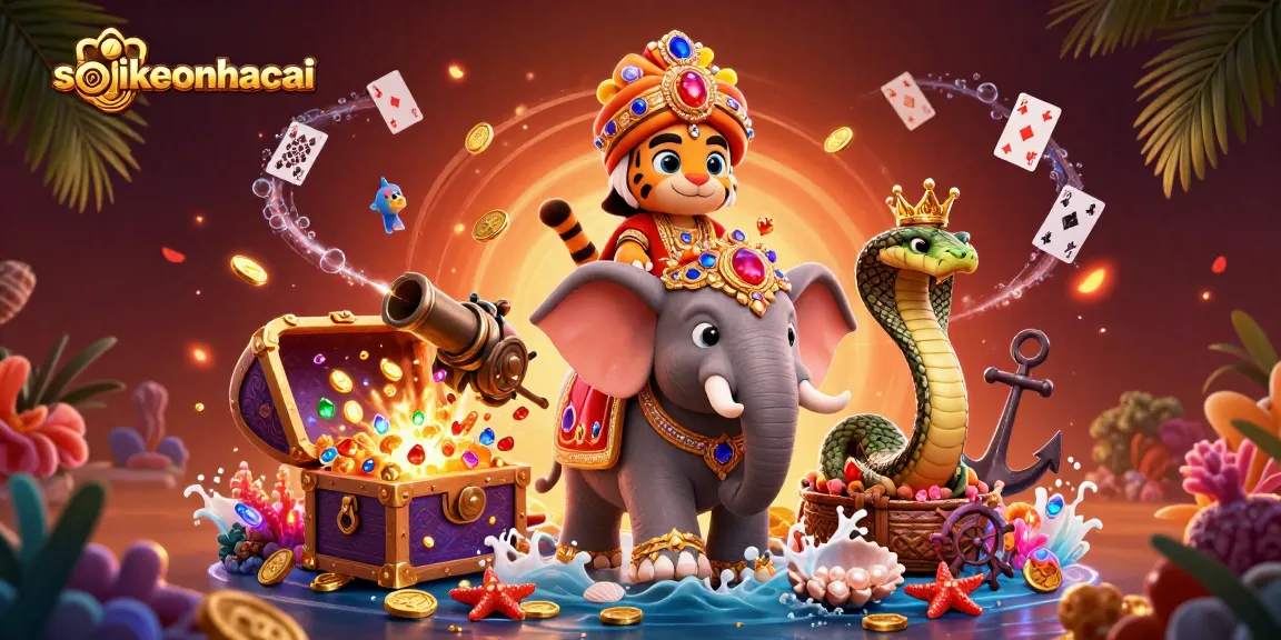 Soothe your gaming instincts with soikeonhacai's immersive and vibrant 3D casino experience