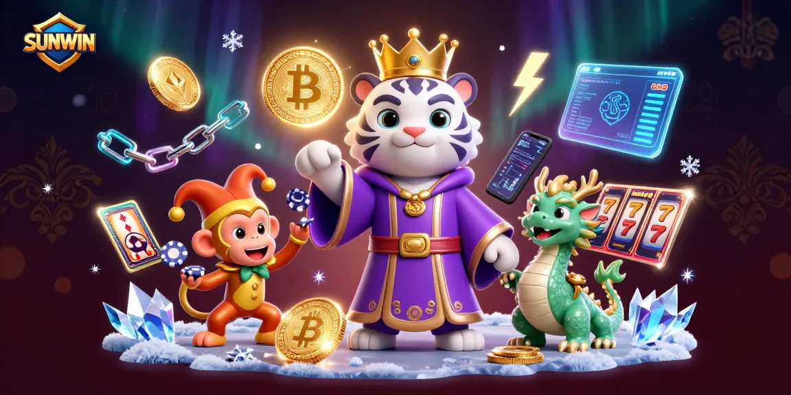 SUNWIN brings excitement to players with colorful slot reels and lively characters in a rich 3D scene.