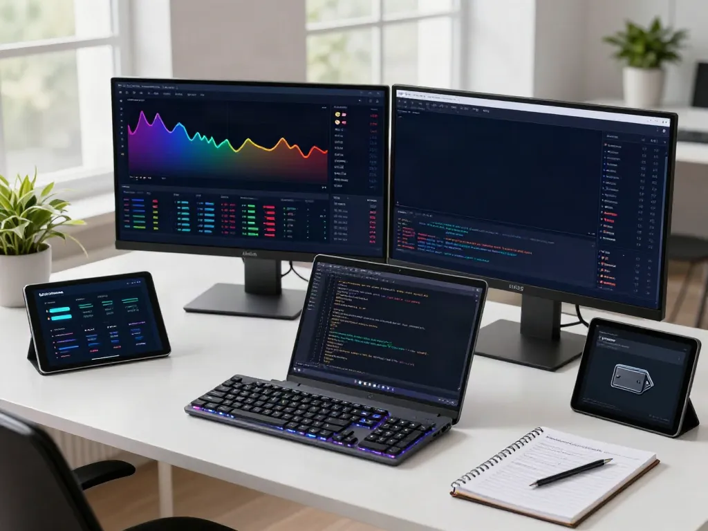 Focused crypto trading workspace showcasing the best stock market API 2026 strategies with live market data and advanced analytics.