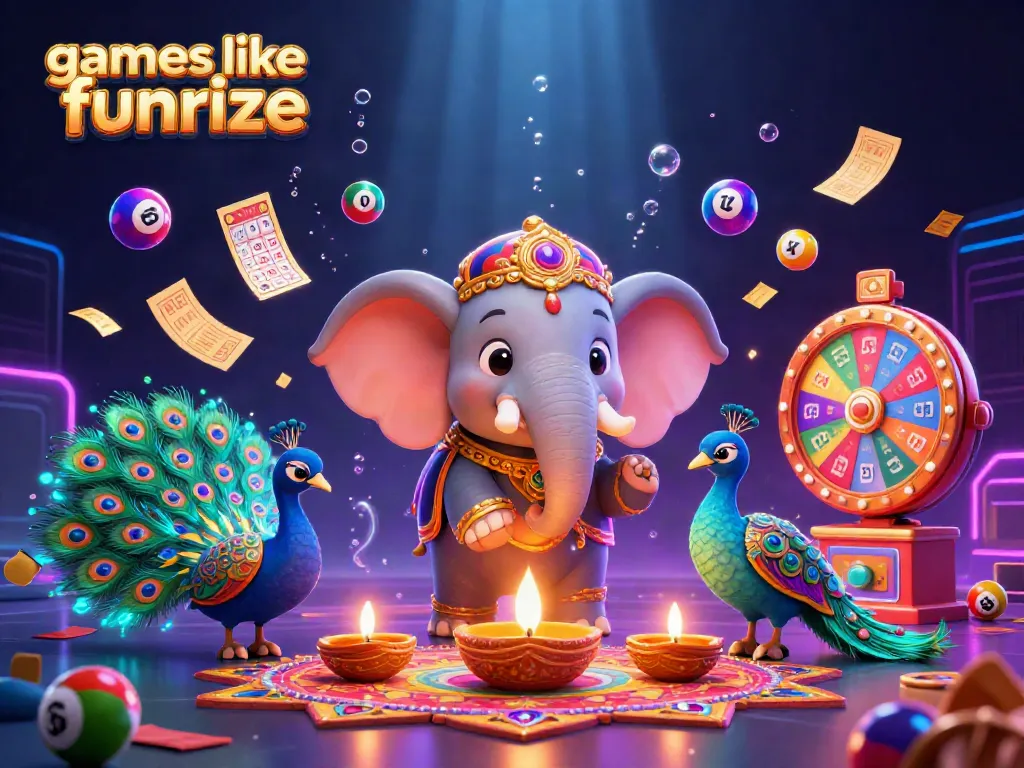 Experience exciting games like Funrize with vibrant graphics and dynamic casino elements!